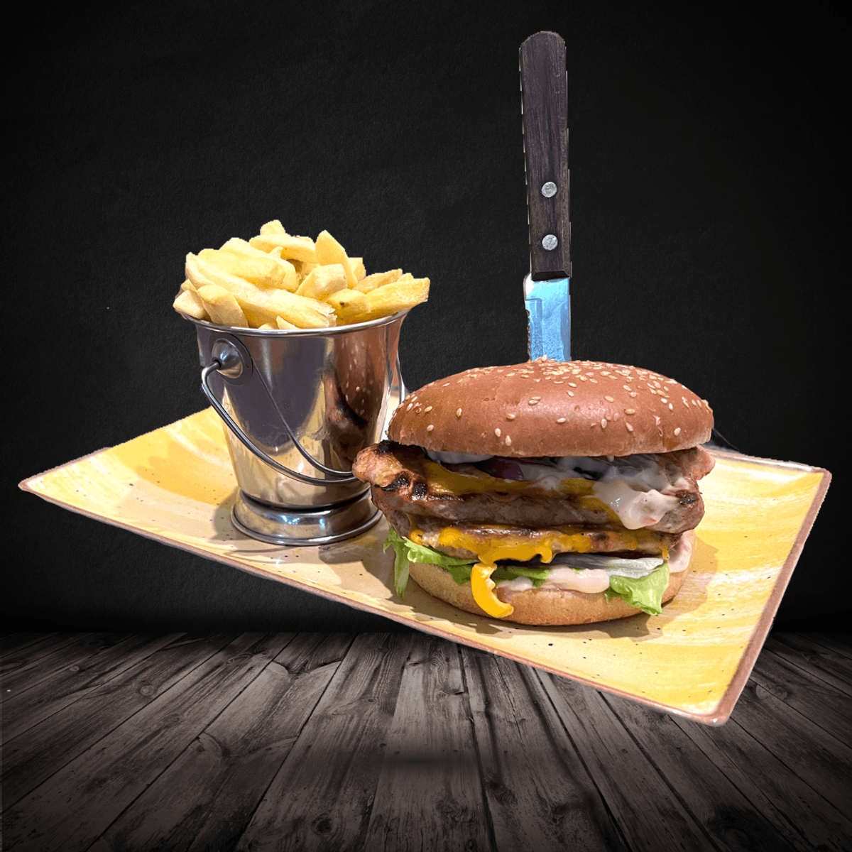 Meniu Pork Chop Burger